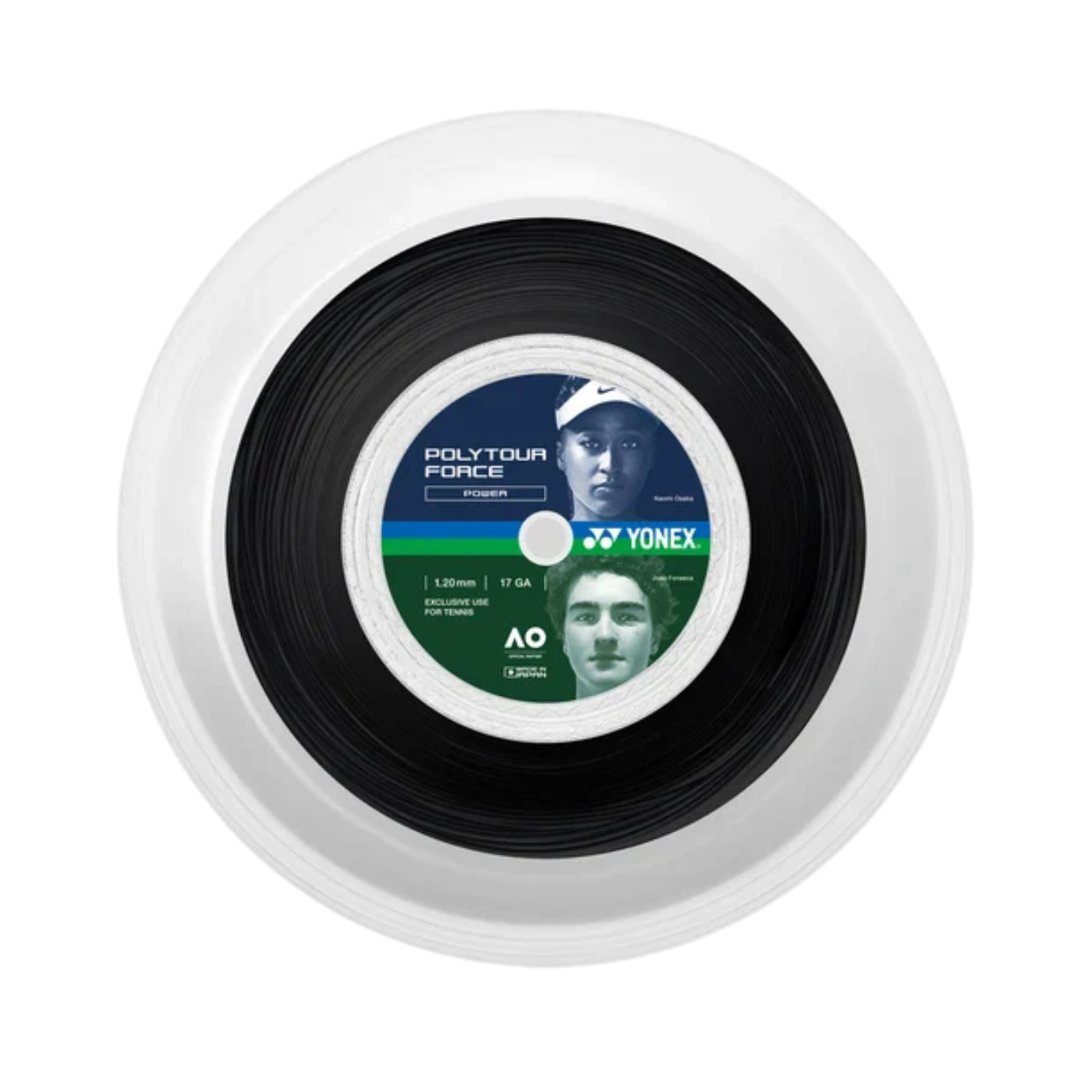 Yonex Polytour Force 1.20mm Tennis String Reel (200m) - Bright Red