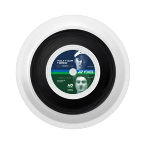 Yonex Polytour Force 1.25mm Tennis String Reel (200m) - Black