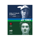 Yonex Polytour Force 1.25mm Tennis String Set (12m) - Bright Red