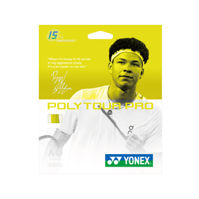 Yonex Polytour Pro 1.25mm 15th Anniversary TennisString Set (12m) - Flash Yellow
