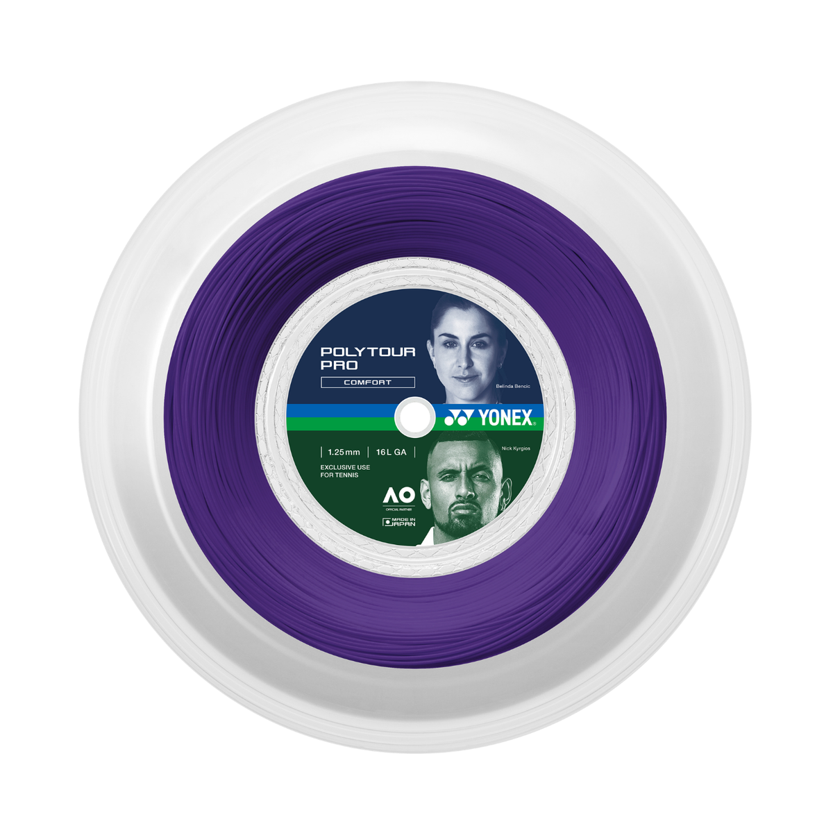 Yonex PolyTour Pro 1.25mm Tennis String Reel (200m) - Flash Yellow