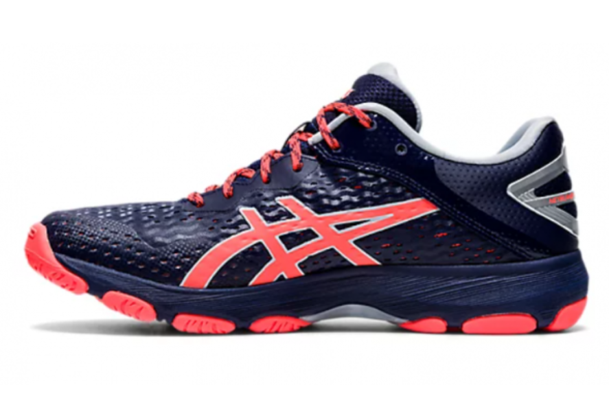 Asics Netburner Professional FF2 (1072A036) Netball Shoes Women Peacoat Flash Coral Netball Shoes Asics