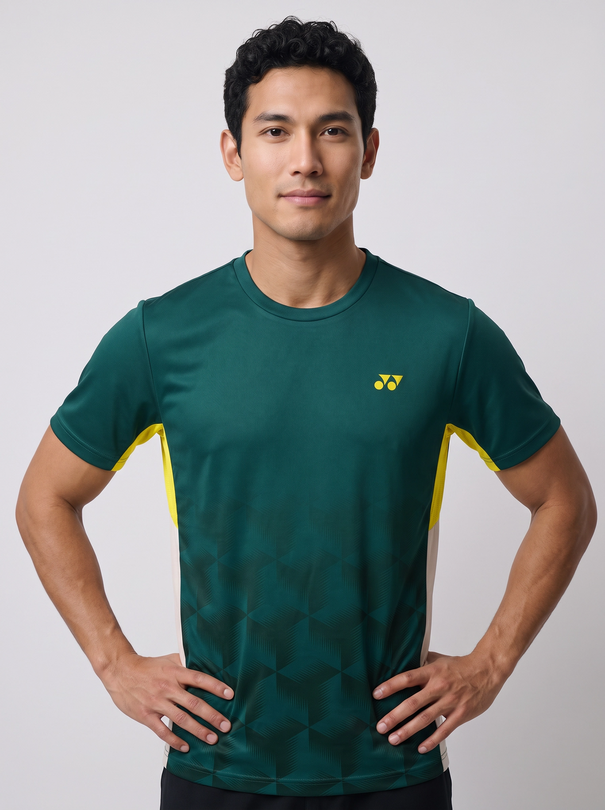 Yonex YTM12 V2 Men T-Shirt - Dark Teal