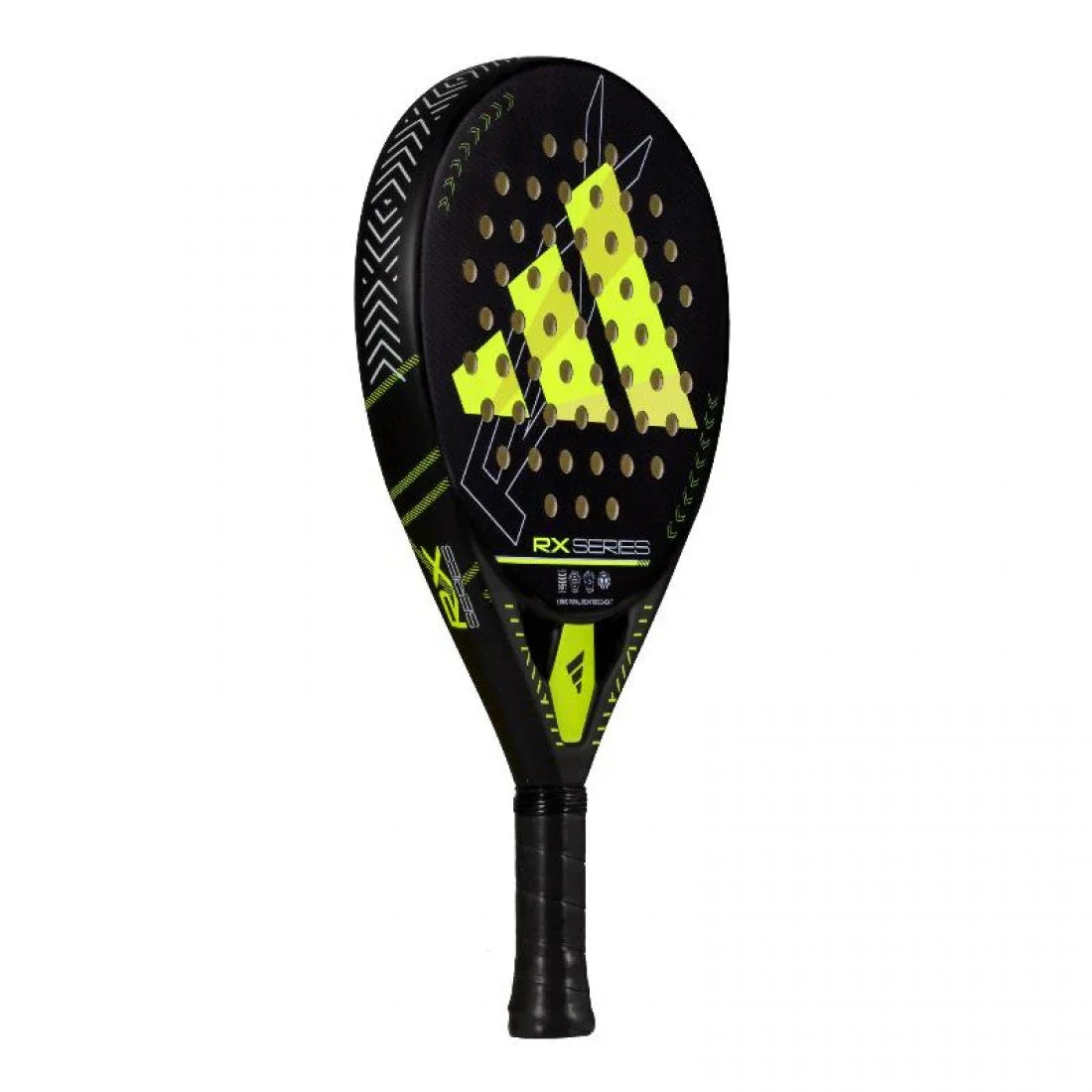 Adidas Rx Series Lime 3.4 Padel Racket - Black/Yellow Padel Rackets Adidas