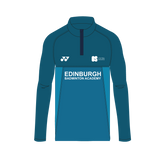 EBA Yonex Player 1/4 Zip Track Top Junior - Blue