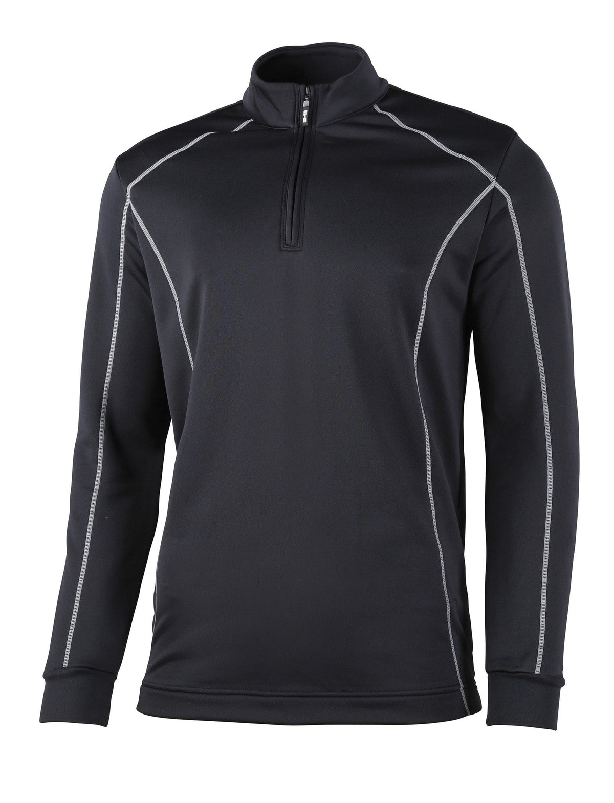 Rhino Seville 1/4 Zip Mid-layer - Black/Red