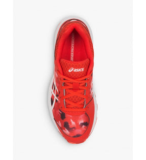 ASICS GEL-NETBURNER Professional GS - Fiery Red/White Netball Shoes Asics