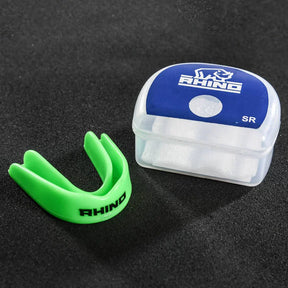 Rhino Classic Mouthguard ROYAL BLUE/WHITE YOUTH Mouthguard Rhino