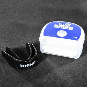 Rhino Classic Mouthguard ROYAL BLUE/WHITE YOUTH Mouthguard Rhino