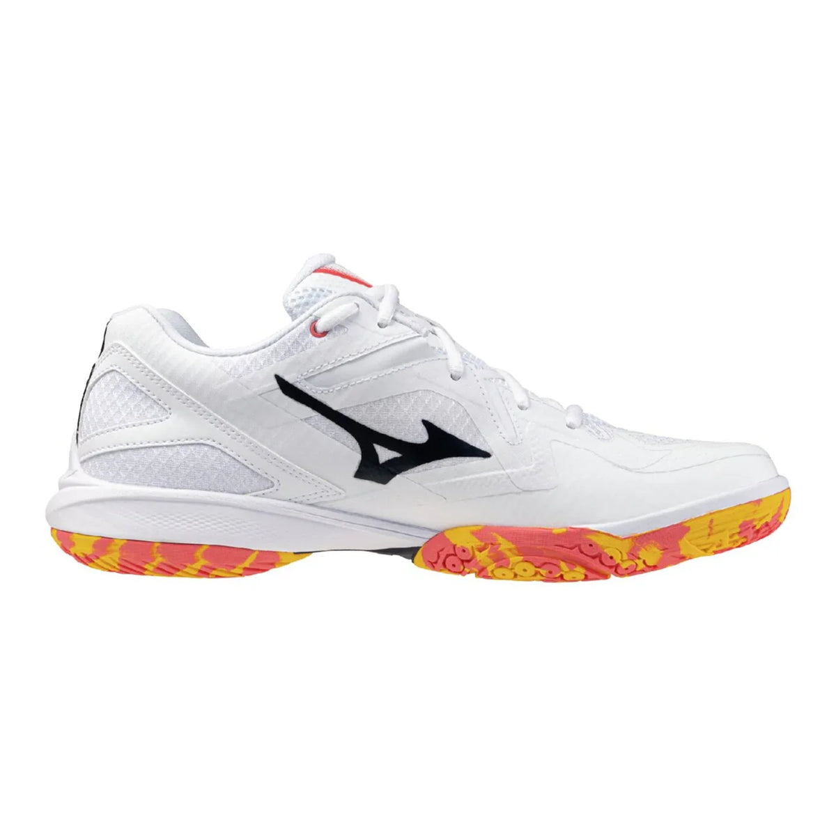 Mizuno Wave Claw 3 Badminton Shoe Unisex - White/Orange