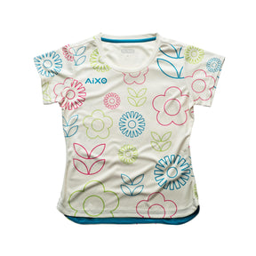 Aixo Spring T Shirt Women Navy