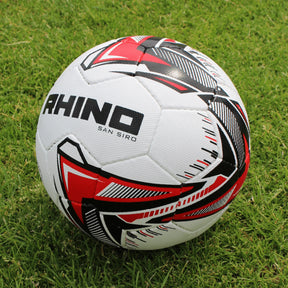 Rhino San Siro Football - White/Red Accessories Rhino