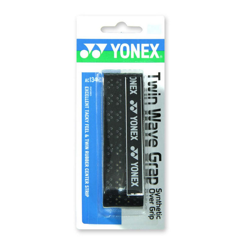 Yonex AC139EX Twin Wave Grap (Single) Black Black Single Clearance Yonex