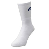 Yonex Sport Crew Socks (19120YX) 1 Pair White White Clearance Yonex