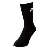 Yonex Sport Crew Socks (19120YX) 1 Pair Black Black Clearance Yonex