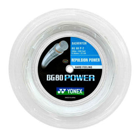 Yonex BG80 Power Badminton String (200m Reel) Orange