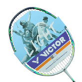 Victor Auraspeed Lightfighter 80 Badminton Racket Strung - Pearl White 6UG5 Badminton Rackets Victor