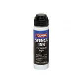 Tourna Stencil Ink (Black) Stencil Ink & Cards Tourna