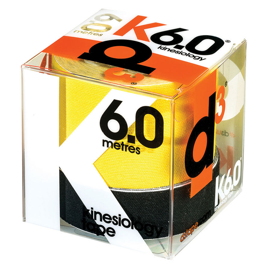 D3 K6.0 Kinesiology Tape (Yellow)