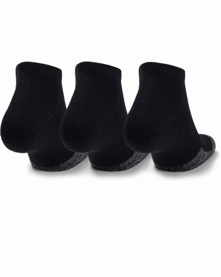 Under Armour Heatgear Low Cut Sock 1346753 001 (Black) Clearance Under Armour