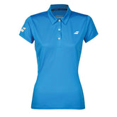 Babolat Core Club Womens Polo Shirt (Blue)