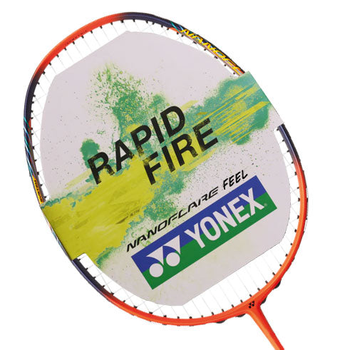 Yonex Nanoflare Feel Navy/Orange 4UG5 Navy Orange 4UG5 Badminton Rackets Yonex