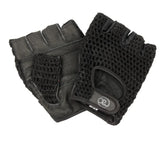 Fitness-Mad Mesh Fitness Gloves - Black