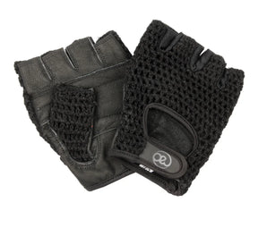Fitness-Mad Mesh Fitness Gloves - Black