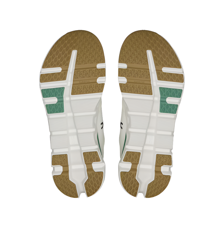 On Cloudrunner 2 Wide Mens (Undyed/Green)