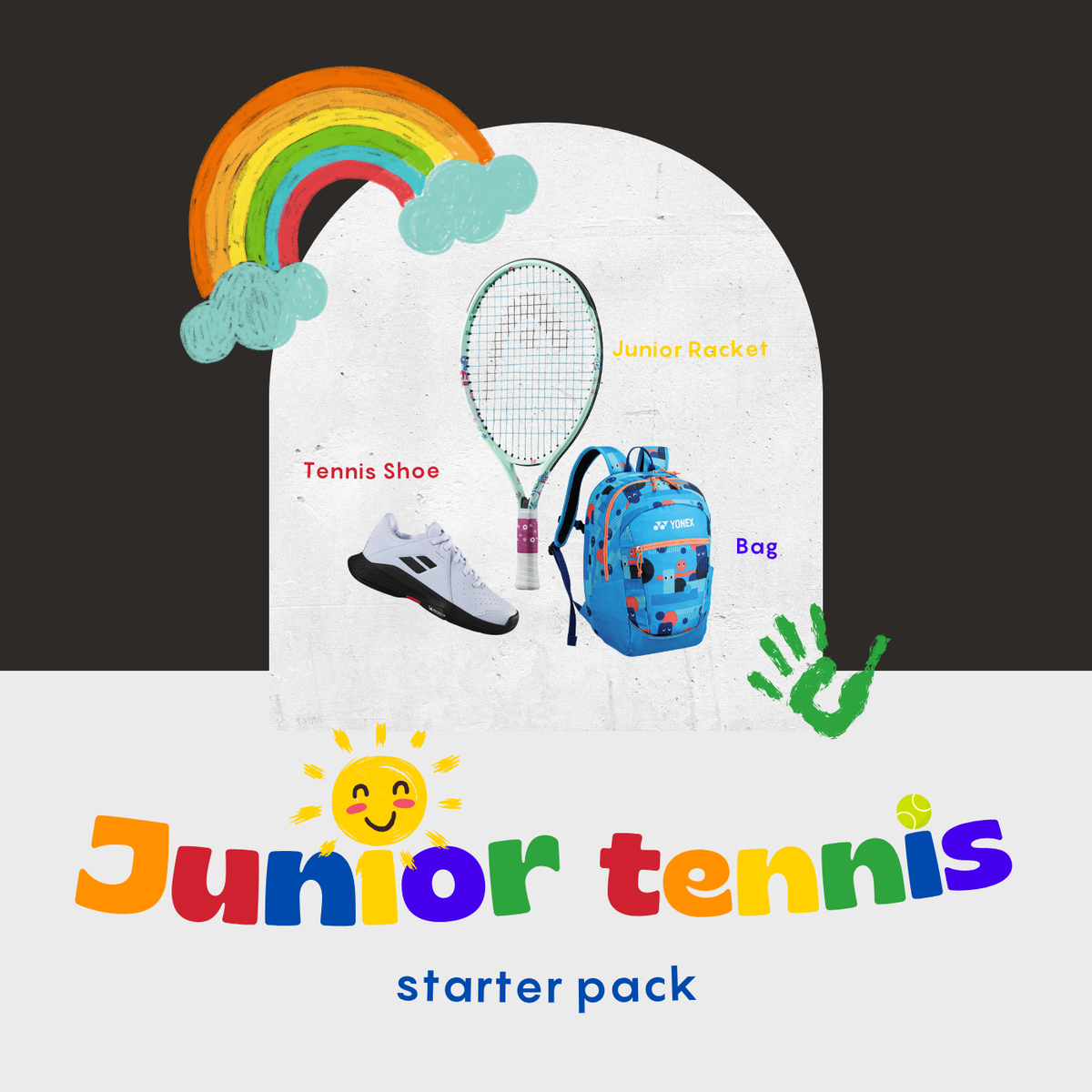 Kids Tennis Starter Pack @ £85