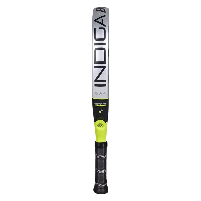 BullPadel Indiga CTR 26 Padel Racket - Silver/Black Padel BullPadel