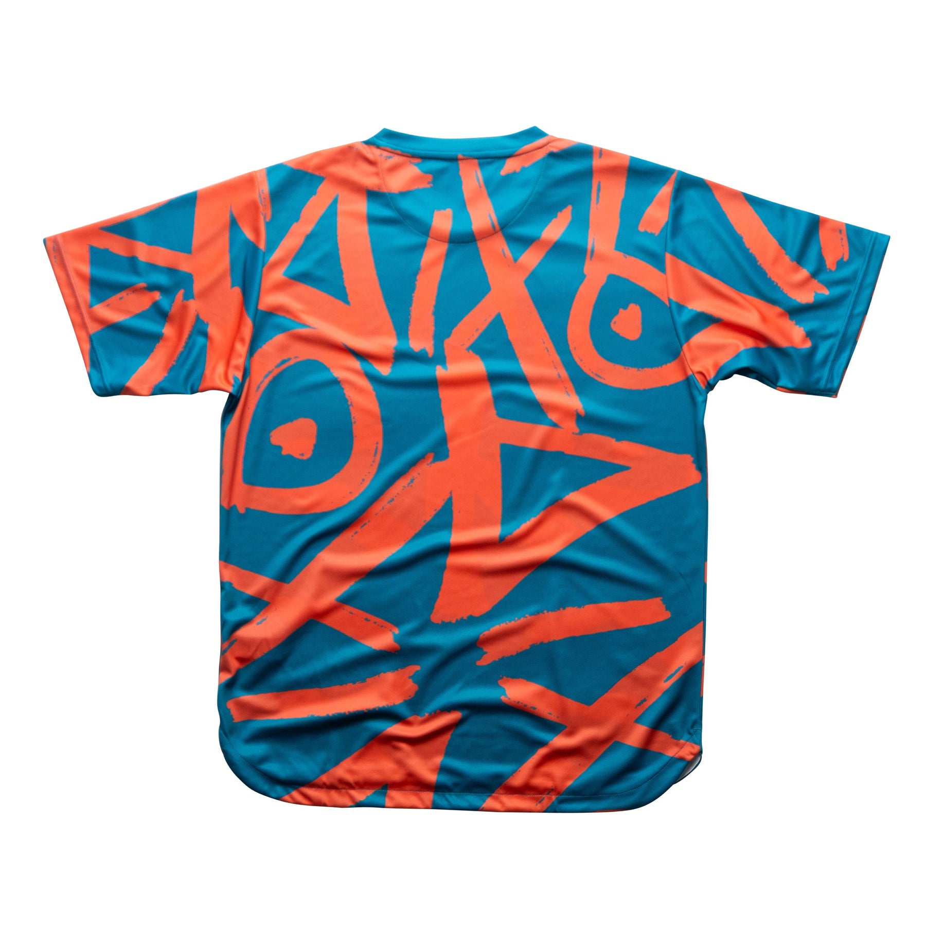 Aixo Tagged Mens T Shirt Teal