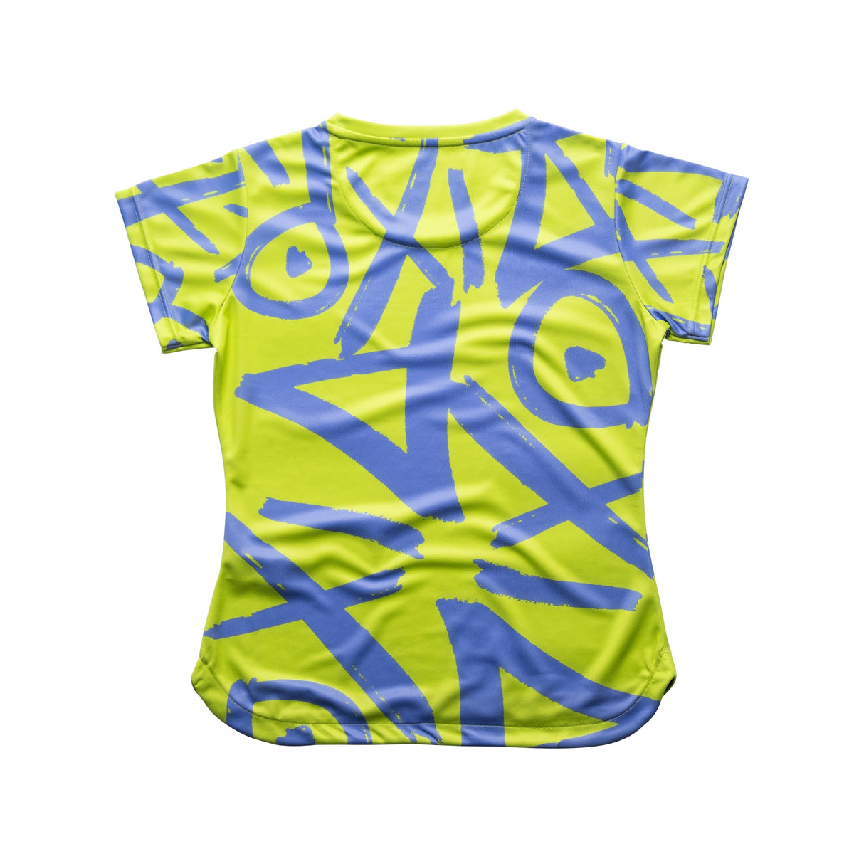 Aixo Tagged Womens T Shirt Lime