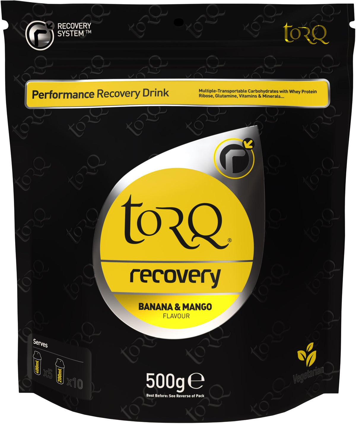 Torq Recovery Drink 500g - Banana and Mango Nutrition Torq