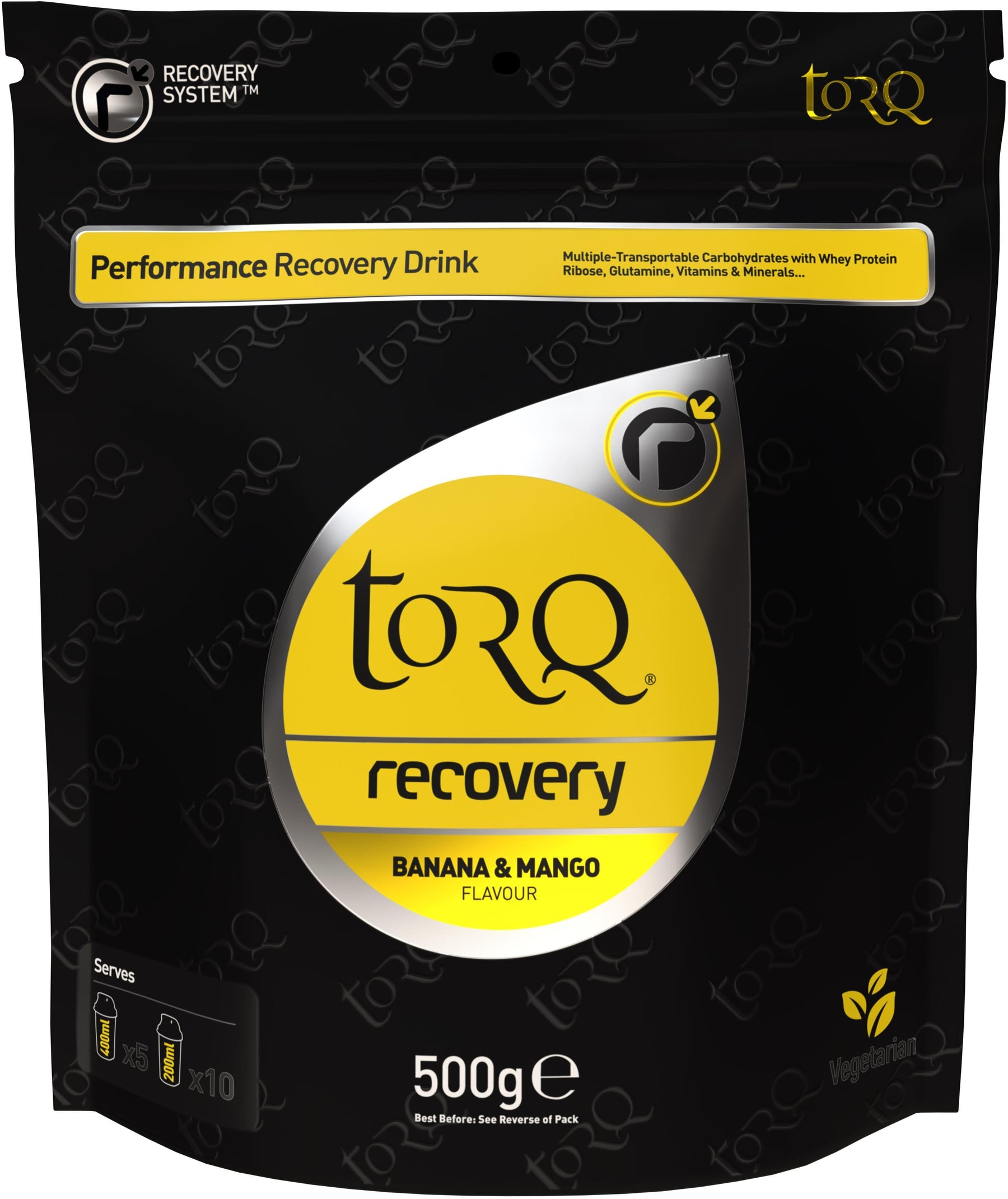 Torq Recovery Drink 500g - Banana and Mango Nutrition Torq