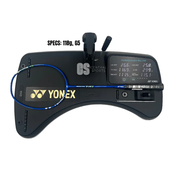 Yonex Isometric TR-1 Training Racket (118g) Badminton Racket - Blue Clearance Yonex