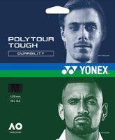 Yonex Polytour Tough 1.25mm 12m Set BLACK 12m Set String (Packs) Yonex