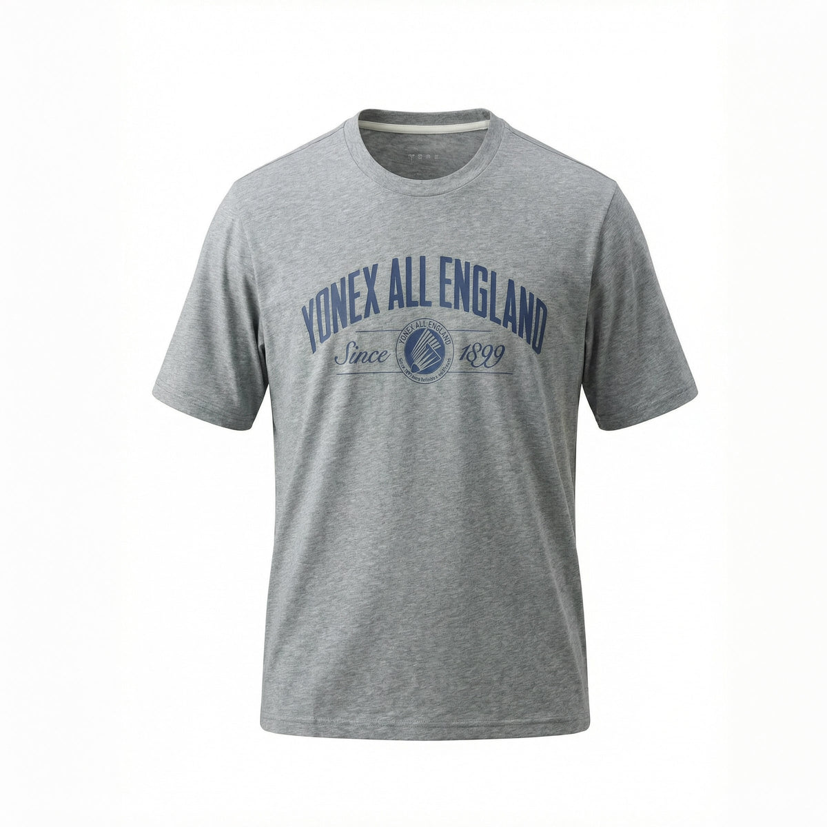 Yonex All England 1899 Crew Neck SS Top 26 - Heather Heather Clothing Yonex