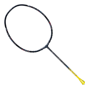 Hundred T-Fusion 300 5U Badminton Racket - Grey/Lime