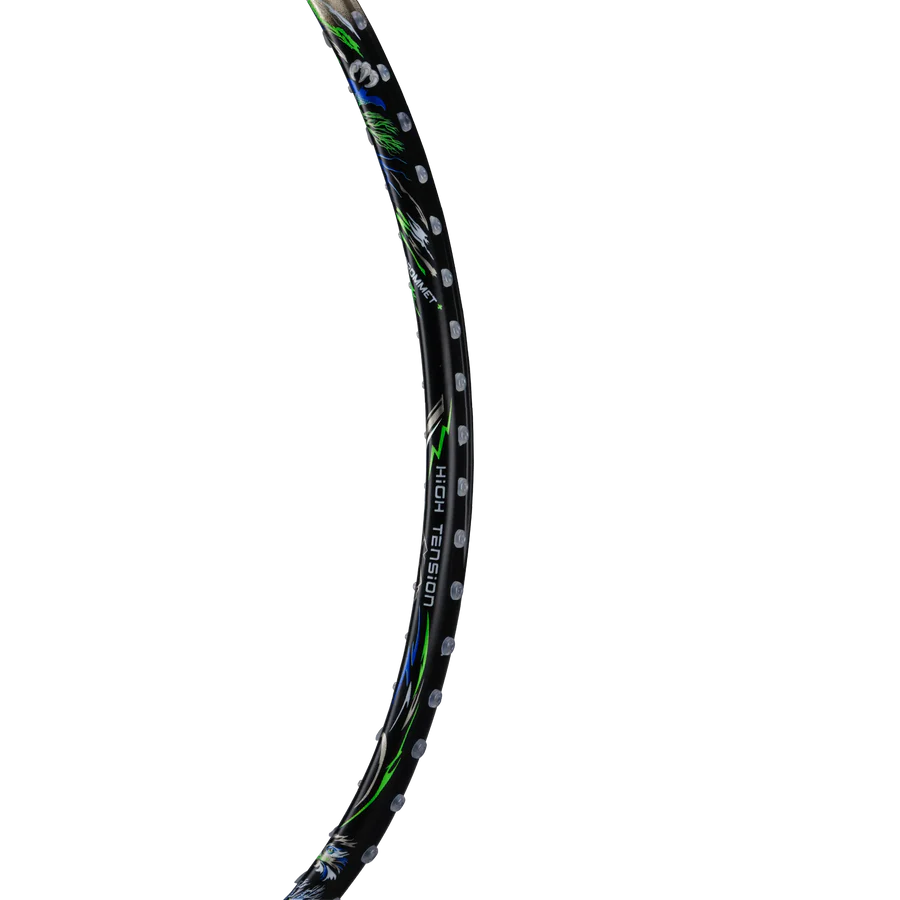 Hundred Predator 82 Extreme Badminton Racket - White/Gold