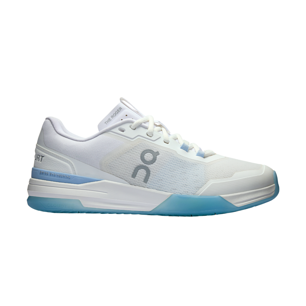 On THE ROGER Advantage Pro Tennis Shoes Men - White/Chambray