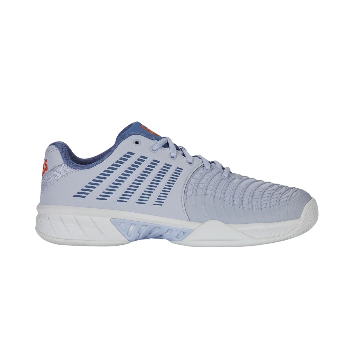 K-Swiss Express Light 3 Tennis Shoes Men - Arctic/Infinity/Scarlet