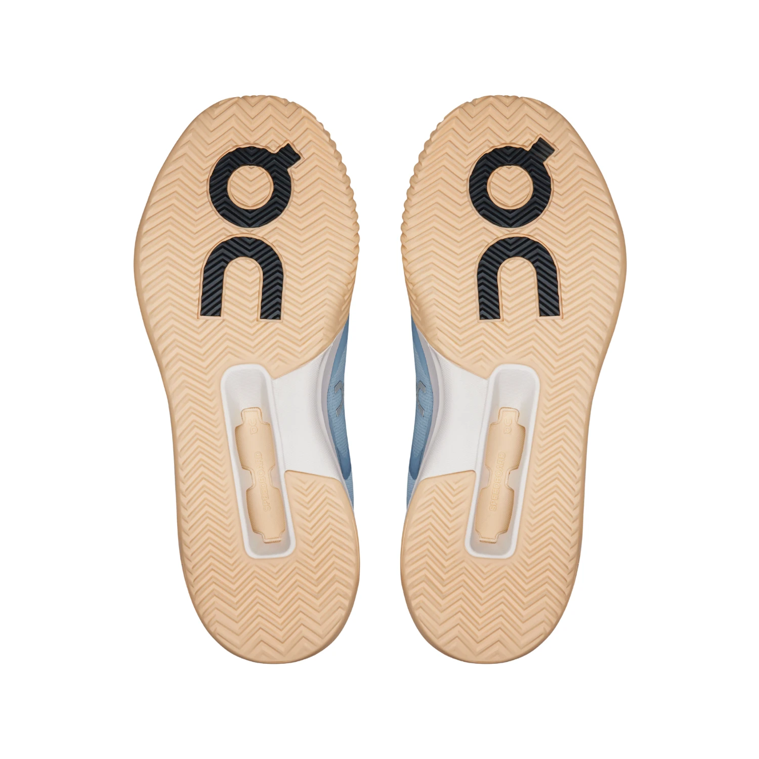 On The Roger Advantage Pro Clay Shoe Women - Chambray/Blonde Tennis Shoes On Running