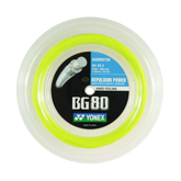 Yonex BG80 Badminton String (200m Reel) Yellow String (Reel) Yonex