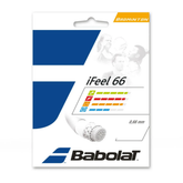 Babolat IFeel 66 Badminton String 0.66mm 10m Set Black High Repulsion Hard Feel Spin Control Clearance Babolat