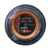 Ashaway Rogue Duo Hybrid Badminton String Reel - Black/Orange