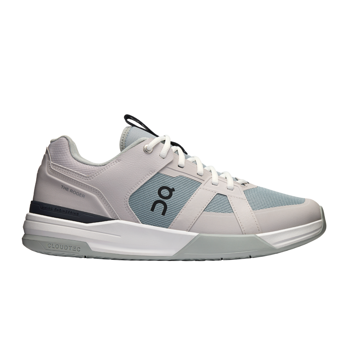 On THE ROGER Clubhouse Pro Tennis Shoes Men - Silver/Glacier