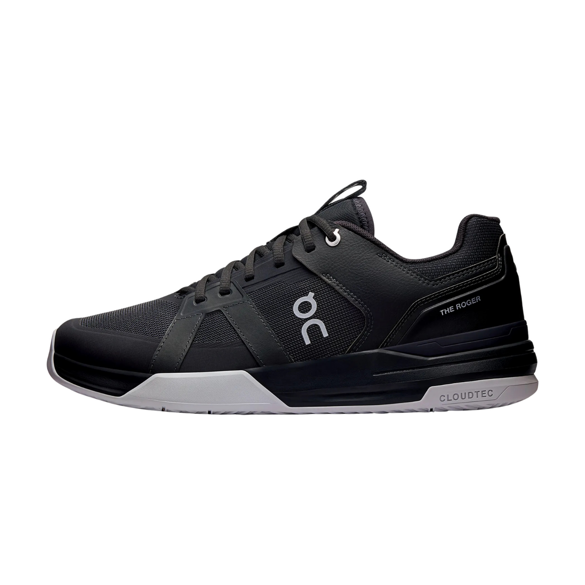 On THE ROGER Clubhouse Pro Tennis Shoes Men - Black/Glacier