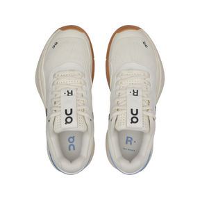On THE ROGER Pro Tennis Shoes Women - Ivory/Chambray