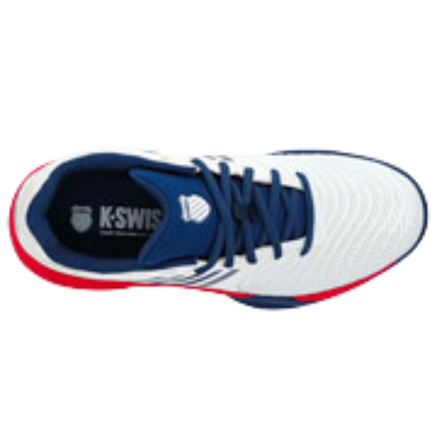 K-Swiss Express Light 3 Tennis Shoes Men, Bit of Blue/Blue Opal/Lollipop, side view